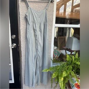 Natural Life Sage Green/Grey Women's Dress